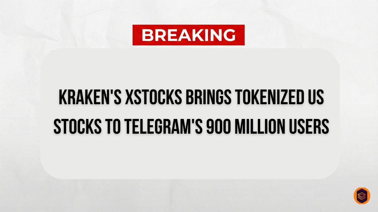 Kraken's xStocks Brings Tokenized US Stocks to Telegram's 900 Million Users