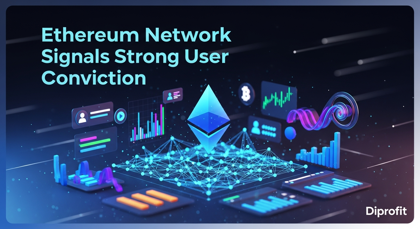 Ethereum Network Signals Strong User Conviction With Best Fundamental Indicator 4 Generated image 1 52