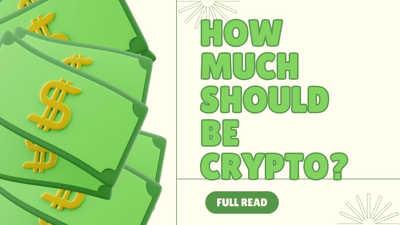 How much of your portfolio should be in crypto