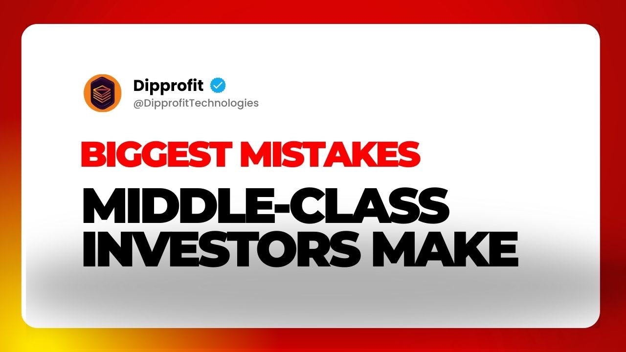 biggest mistakes middle-class investors make