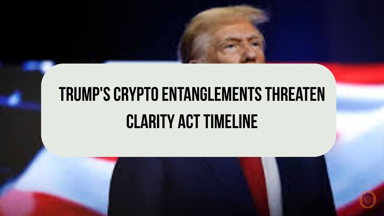 Trump's Crypto Entanglements Threaten CLARITY Act Timeline
