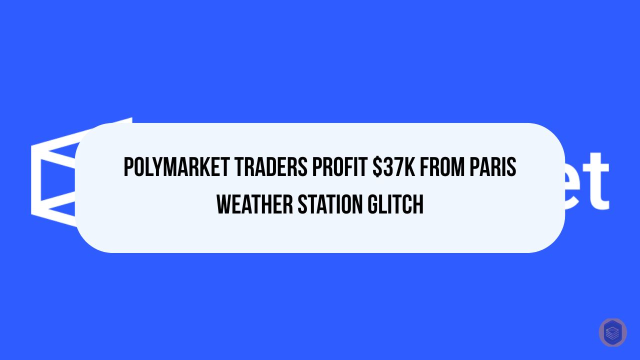 Polymarket Traders Profit $37K From Paris Weather Station Glitch