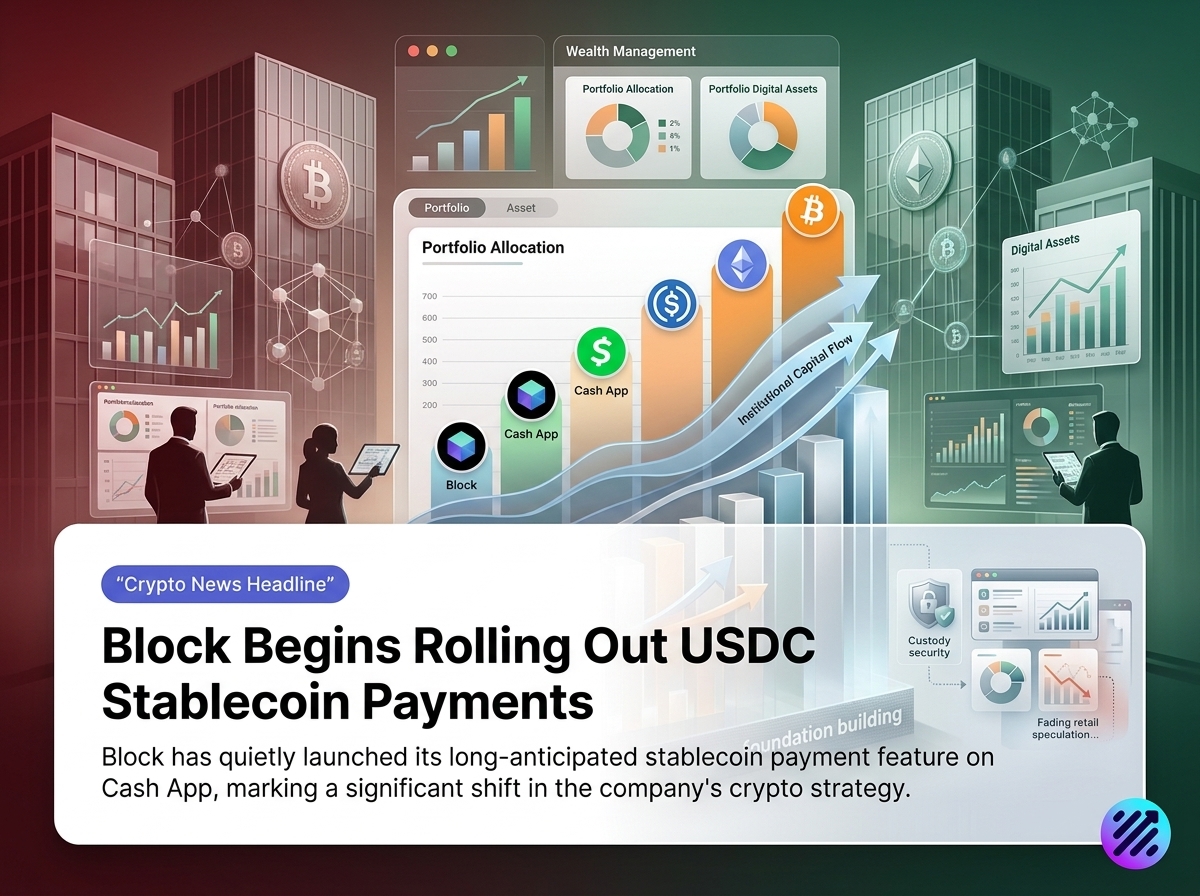 Block Begins Rolling Out USDC Stablecoin Payments to Cash App's 60 Million Users 6 block, cash app, stablecoin, dipprofit.com, crypto news
