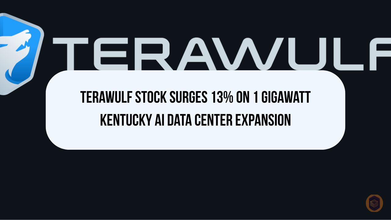TeraWulf Stock Surges 13% on 1 Gigawatt Kentucky AI Data Center Expansion 1 TeraWulf Stock Surges 13% on 1 Gigawatt Kentucky AI Data Center Expansion