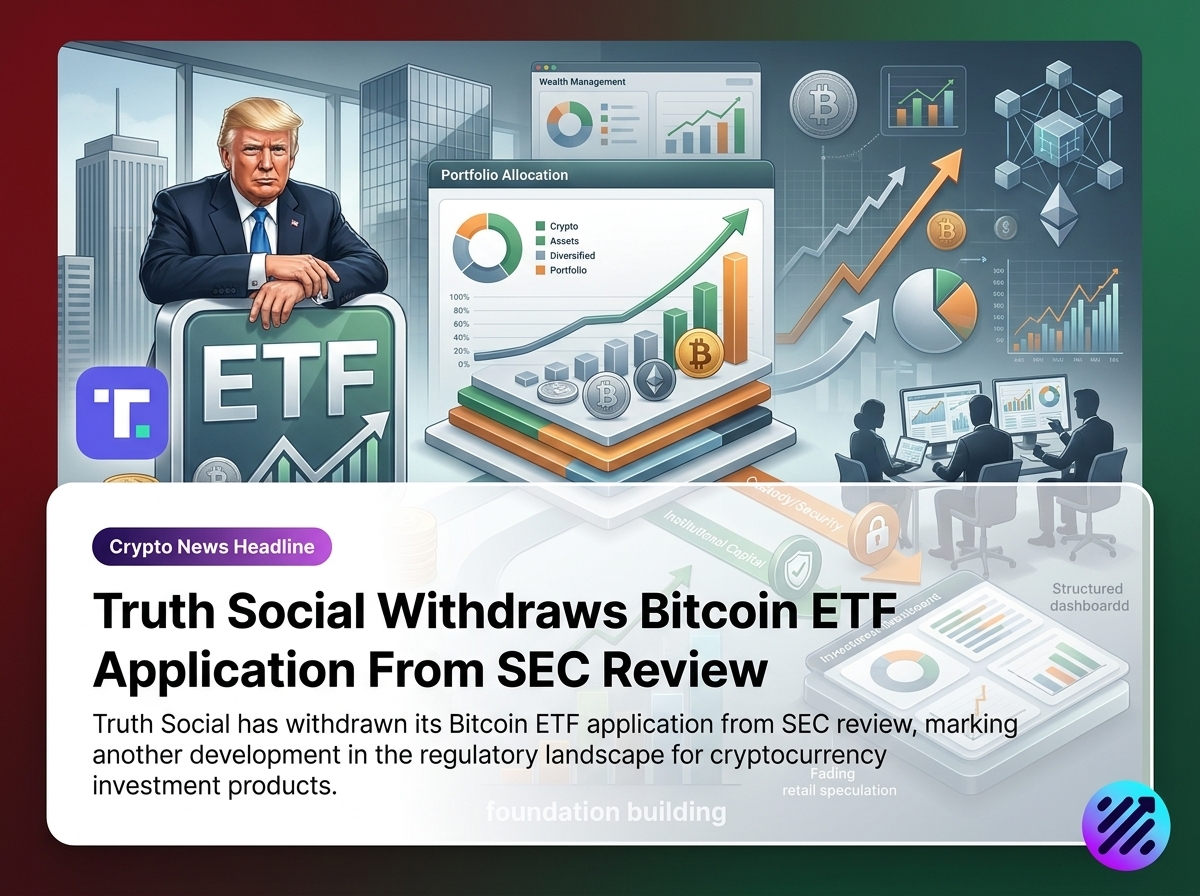 Truth Social Withdraws Bitcoin ETF Application From SEC Review 6 truth social, bitcoin etf, crypto news