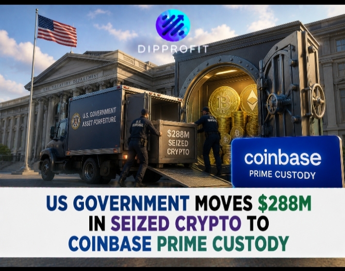 US Government Moves $288M in Seized Crypto to Coinbase Prime Custody 1 IMG 20260714 192930