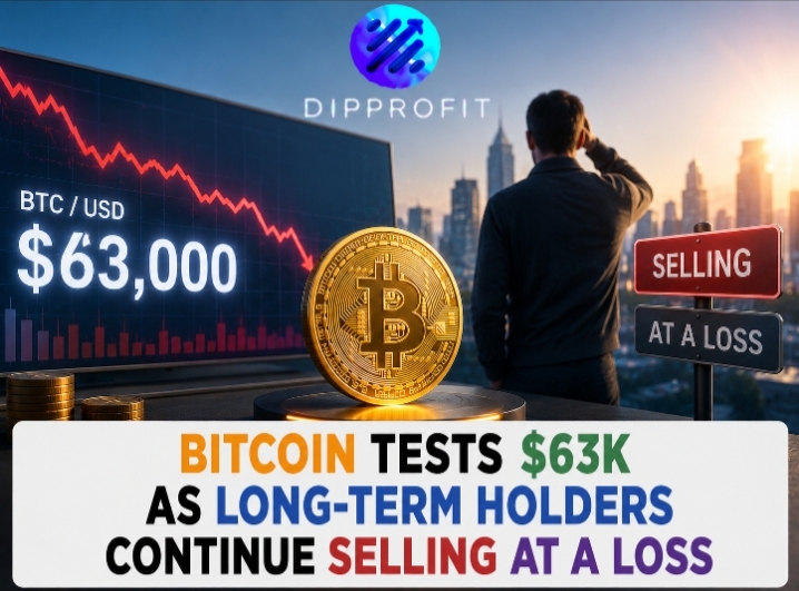 Bitcoin Tests $63K as Long-Term Holders Continue Selling at a Loss 1 IMG 20260718 104847