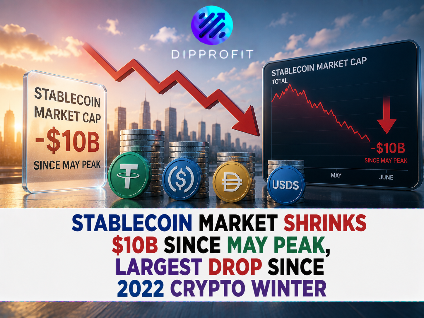Stablecoin Market Shrinks $10B Since May Peak, Largest Drop Since 2022 Crypto Winter 1 file 00000000454071f49aed3dfc2ebcd0a1
